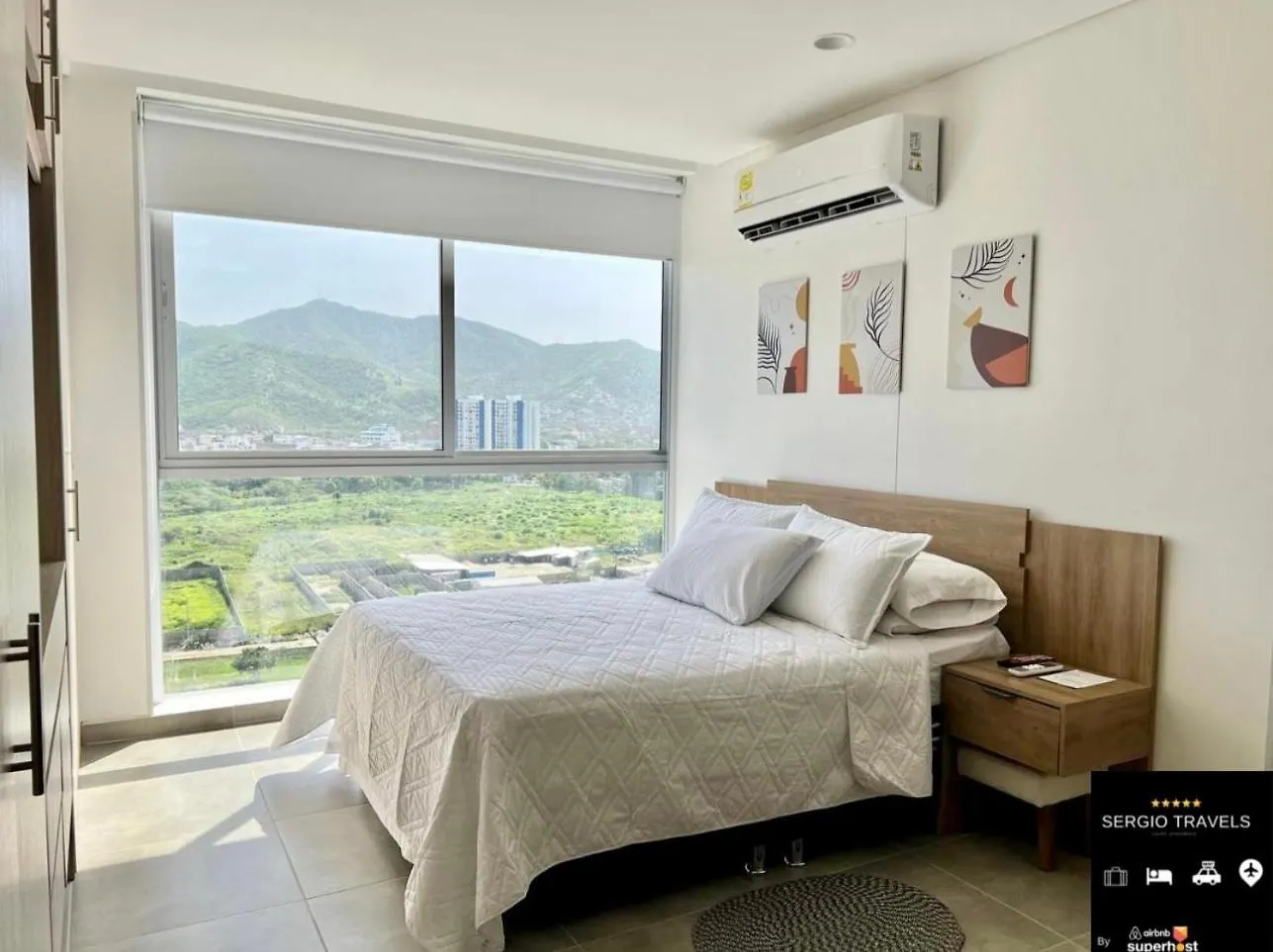 Salguero Luxury Apt 190M To Beach! Santa Marta  Apartment